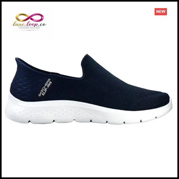 Men's Slip-On Walking Sneakers with Memory Foam and Flex Pillars